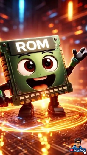 RAM vs ROM Explained in 30 Seconds 💻 Computer Basics
