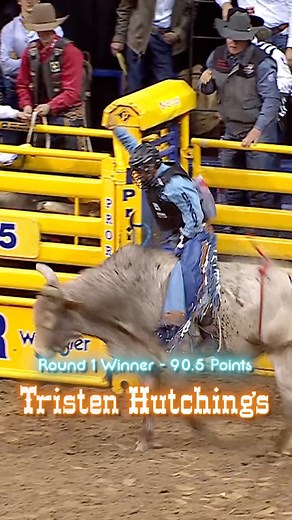 Tristen won Round 1 at his first NFR of the 2022 #WranglerNFR! 2022 NFR Winning Rides Round 1 – Tristen Hutchings | Official NFR Experience