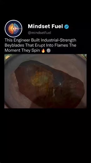 Mind.setFule on Instagram: "Ultimate Fire Beyblade Battle Experience the raw power of this industrial-strength custom Beyblade as it ignites into a literal fire tornado during battle. This isn't your childhood toy this is a heavy-metal, precision-engineered spinning top designed for maximum friction and heat, creating a mesmerizing visual of sparks and flames that looks straight out of an anime. If you love satisfying engineering, extreme physics, or high-speed metal battles, this is the ultimat