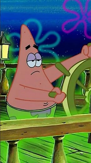 when you let SpongeBob & Patrick captain the ship 😅