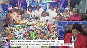 Oyerepa Afutuo is live with Auntie Naa on Oyerepa Radio/TV ||22-12-2025 || Whatsapp 0248017517|| DISCLAIMER: The views expressed in this program are those of the individuals and do not necessarily reflect the views of Promise Broadcasting Limited. [Oyerepa fm/Tv, Promise Radio/Tv] WITH THE EXCEPTION OF LIVE INTERVIEWS, WE DO NOT OWN THE RIGHTS TO THIRD-PARTY AUDIO AND VIDEO CONTENT IN THIS LIVE STREAM. AUDIO AND VIDEO CONTENT ARE USED FOR PROMOTIONAL PURPOSES ONLY. Copyright Disclaimer: Under Se