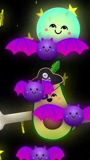 🏴‍☠️ Pirate Halloween Fruit Party! Dancing Fruits & Veggies 🎃🦴 | Baby Sensory Dance