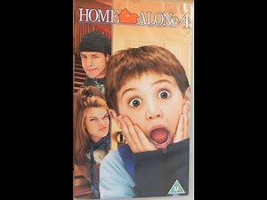 Original VHS Opening and Closing to Home Alone 4 UK VHS Tape