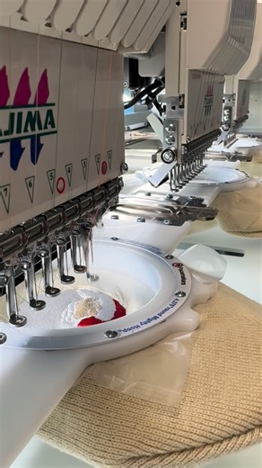 Tajima Europe on Instagram: "🎄Noël approche à grands pas !🎅 Découvrez notre broderie “Papa Noël” réalisée sur trois bonnets grâce au nouveau cadre magnétique rond Mighty Hoop. Un résultat propre, précis et parfaitement centré ! Disponible dès maintenant dans notre boutique en ligne —— 🇬🇧 🎄Christmas is just around the corner! 🎅 Discover our « Santa Claus » embroidery on a hat, created using the new Mighty Hoop round magnetic hoop. A clean, precise, and perfectly centered result! Available n