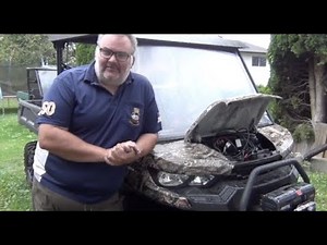 Can am Defender 6x6 / Warn Axon 45s Winch Installation