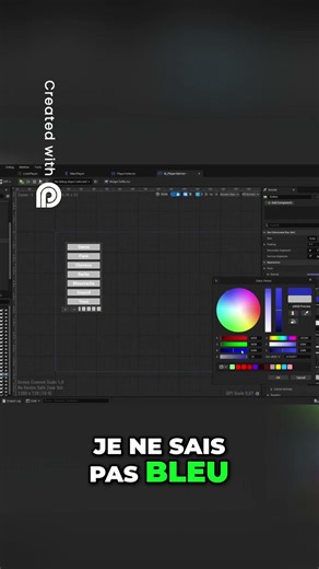 Choisir des couleurs facilement Bleu, Rouge et plus! #unrealengine5 #blueprint