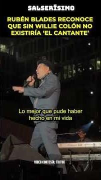 The story behind 'El Cantante' told by Rubén Blades | Salserísimo Perú