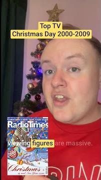 What topped the Christmas Day TV ratings in 2000-2009?