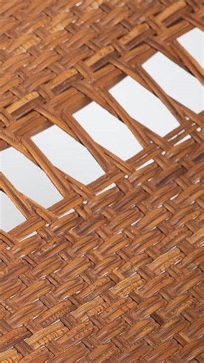 Hans J. Wegner folding chair in oak and cane, designed in 1949 The chair was designed with an elegant wooden wall hook, allowing it to be hung on the wall to serve as a decorative piece when not in use. The chair was masterly crafted by cabinetmaker Johannes Hansen #selectednordicdesign #hansjwegner #wegner #johanneshansen | Dansk Møbelkunst Gallery