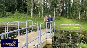 4K views · 52 reactions | The Clare lake in the town of Claremorris has always been a fish friendly spot, and now it has become wheelchair accessable. Eamon Walsh is Assistant Inspector, Inland Fisheries Ireland and he tells Tommy about the lake and this wonderful new idea. | Midwest Radio | Facebook