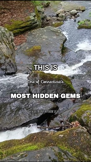 CT DOES NOT FAIL WHEN IT COMES TO HIDDEN GEMS. #waterfallshorts #waterfall #ct #waterfallhikes