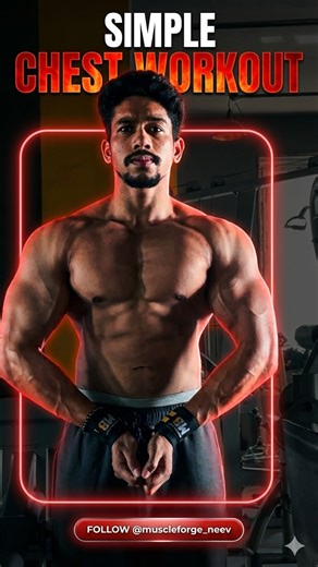 Neev | Simple. Effective. Brutal.chest workout. Bahut log workout ko complex banate hain, but growth lies in the basics performed with intensity.... | Instagram