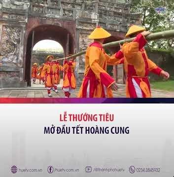 The Thượng Tiêu ceremony marks the beginning of the Lunar New Year celebration at the Imperial Pa...