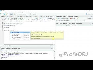 Exportar datos a excel desde R - Rstudio Fácil