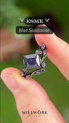 Gothic Alexandrite Engagement Rings | Nature Inspired, Coffin & Color Changing Gemstones