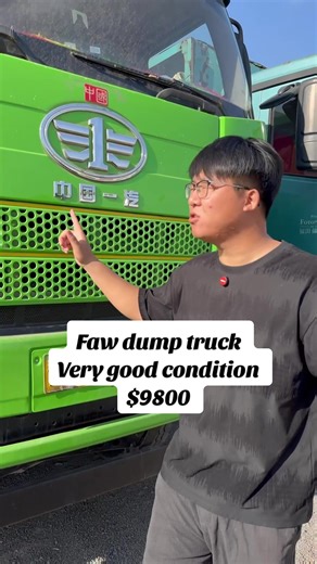 Used Faw Dump Truck for Sale - $9800