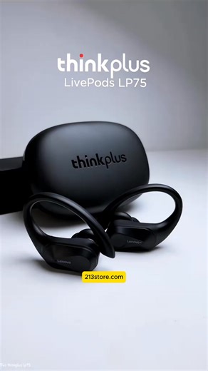 🖤 PROMO 2026 sur 213store.com 🎧 Lenovo ThinkPlus LP75 – Écouteurs Bluetooth 5.3 Sport & Loisirs 🔊 Son puissant & équilibré – Haut-parleurs 13 mm dynamiques 📶 Bluetooth 5.3 – Connexion stable, faible latence 🎧 Réduction de bruit active (ANC) micro HD 💦 Étanches – Parfaits pour le sport et les déplacements 🔋 Boîtier de charge compact avec USB-C 🎙️ Compatibles Siri & Google Assistant 🛒 Commandez maintenant 👉 https://213store.com/lenovo-thinkplus-lp75-ecouteurs-bluetooth-5-3-anc-pour-sport