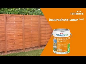 Anwendungsvideo Dauerschutz-Lasur [eco]