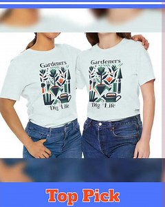 Gardeners Dig Life T-Shirt: Spring Summer Gardening Gift