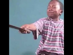 Oh My God.. Crying Sword kid/man | African Kid Crying With A Knife