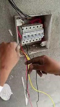mcb डीपी instool #electrcal