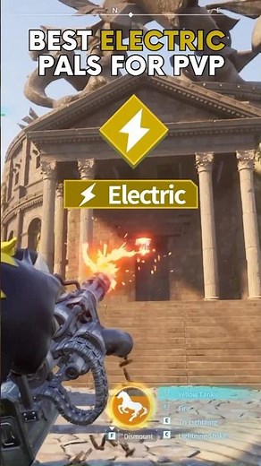 Best Electric Pals for PvP Combat