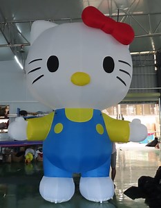 [Hot Item] 4m 13FT Tall Inflatable Hello Kitty Cartoon