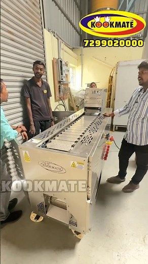 Demo in Heavy Duty Chapati Making Machine | Fully Cooked Roti Machine | Automatic Chapati Machine