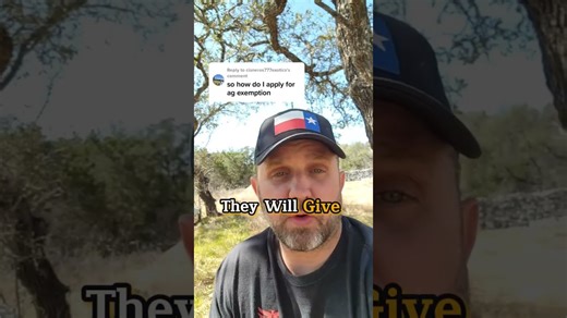 The Ag Exemption Application Process