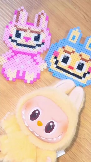 アイロンビーズでラブブを作る方法