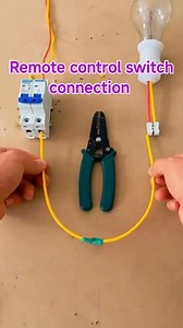 Remote control switch connection #fypシ゚viralシ #fypviralシ #viralreelschallenge #fypageシ #trendingreelsvideo #trendingreel #viralvideochallenge #electrician #electronics #electricity #electrical 😍😍😘 @topfans | diolonz