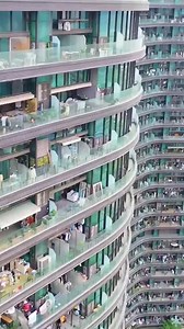"The Largest Apartment Complex in China" #ChinaArchitecture #UrbanLiving #MegaStructures #Design #Innovation #RealEstate #Trending #Viral #ExplorePage #Instagood #PhotoOfTheDay | Cavin Klain