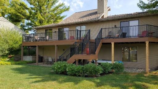 What’s the perfect deck for your home? Is it an elegant multi-level deck or a cozy single-level design? Whatever your vision, our expert team in Grand Rapids is ready to bring it to life. From start to finish, we collaborate closely with you to create your dream outdoor space. Get started today! https://precisiondecksandpatios.com/services/custom-deck-builders-grand-rapids/ #GrandRapidsDecks #CustomOutdoorLiving #DeckDesign | Precision Decks & Patios