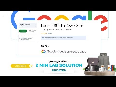 Looker Studio: Qwik Start | #qwiklabs | #gsp136