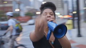 Sam DuBose protesters make themselves heard in Cincinatti - video