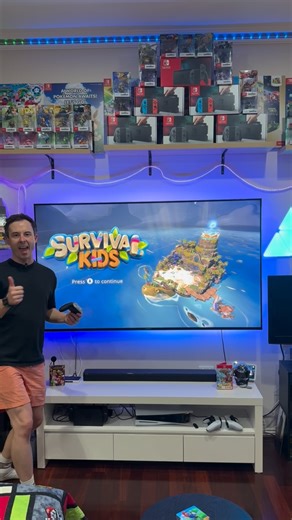 Johnny McClounan on Instagram: "Thanks to @konami for sending me a copy of Survival Kids for the Nintendo Switch 2 #nintendo #gaming #gifted"