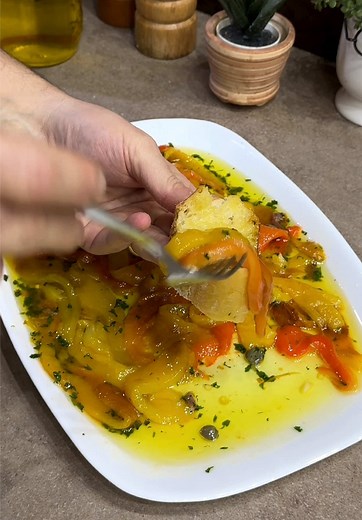 Peperoni Arrostiti in Friggitrice ad Aria