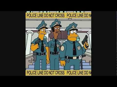 The Simpsons - Bad Cops Lyrics