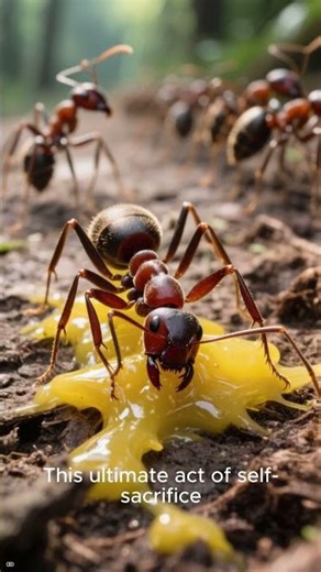 Meet the Exploding Ant #didyouknow #animalfacts #educational