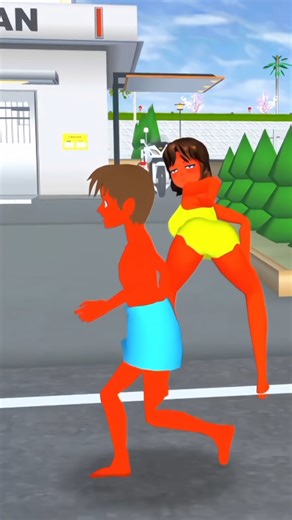 Zombie Zombie Climb 🥹 SAKURA SquidGame sakuraschoolsimulator#animation sakuraschool#short🍼