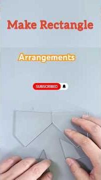 How to build rectangle from different pieces #puzzle #iq #iqtest #gameplay