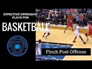 Offensive Basketball Plays - Reid Ouse Pinch Post