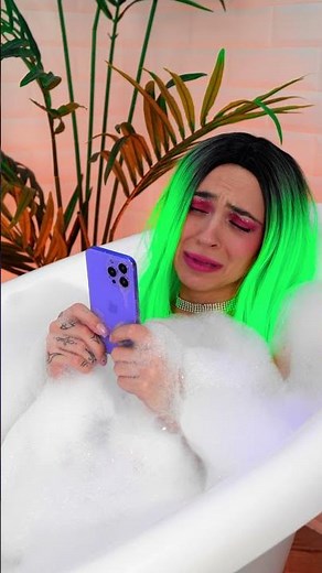 OH NO! MY NEW PHONE IS BROKEN NOW! 😭| Let's prevent it from falling with a cool gadget #shorts