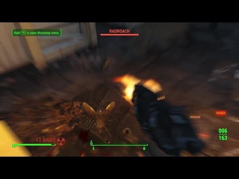 THE RADROACH GOT A SHIELD!! | Fallout 4 | #fallout4 #fallout #shield