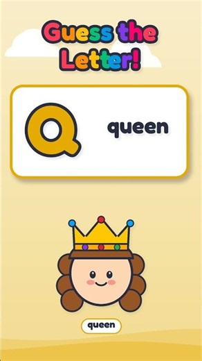 Guess the Letter! | ABC Quiz for Toddlers #Shorts