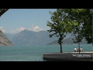 Iseo, Italia イゼーオ湖 イタリア