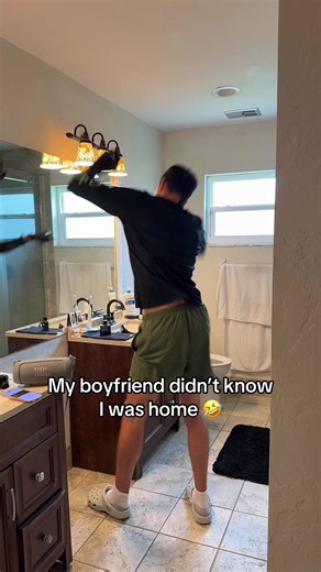 Boyfriend Didn't Know I Was Home Prank — Funny Home Entrance Reaction