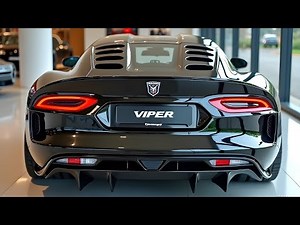 2026 Dodge Viper – America’s Supercar Reimagined