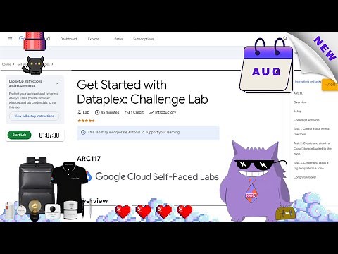 Get Started with Dataplex: Challenge Lab| #2025 | #ARC117 |#qwiklabs |#Solution