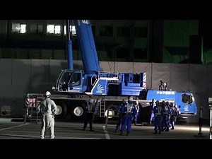 LTM1250NX ウエイト装着 タカラ重機 山形県庁